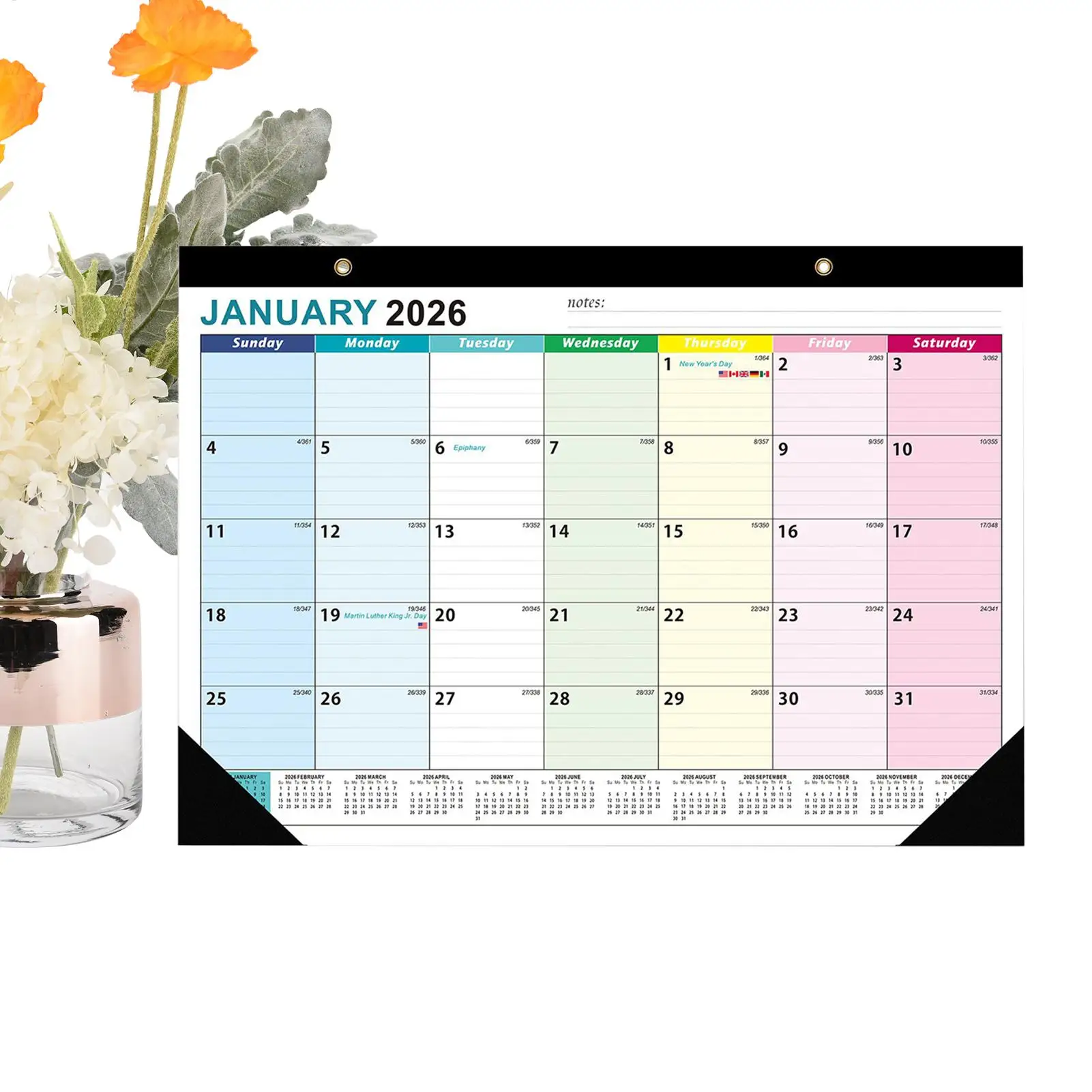 

Wall Calendars Bilingual Wall Planner Aesthetic Organizer Planner Long Lasting Design For Work Family Classroom Kitchen Home