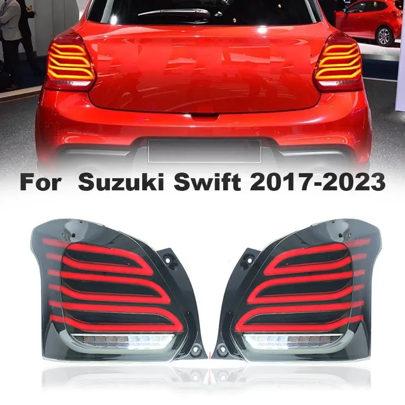 

Автомобильные фары для Suzuki Swift 2017-2023, задний фонарь, светодиодный проектор, задний фонарь, дневные ходовые огни, автомобильные аксессуары