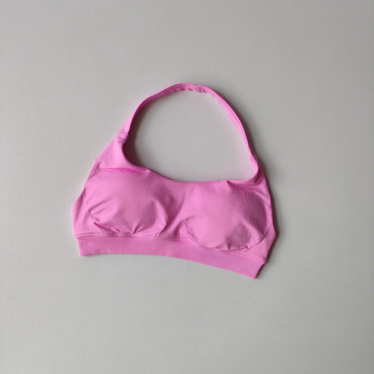 Damen Sexy Neckholder-Sport-BH, schnelltrocknend, Fitness, schöner Rücken, Training, Laufen, Sport-BH, bequeme Unterstützung, Yoga-BHs – Detail 16