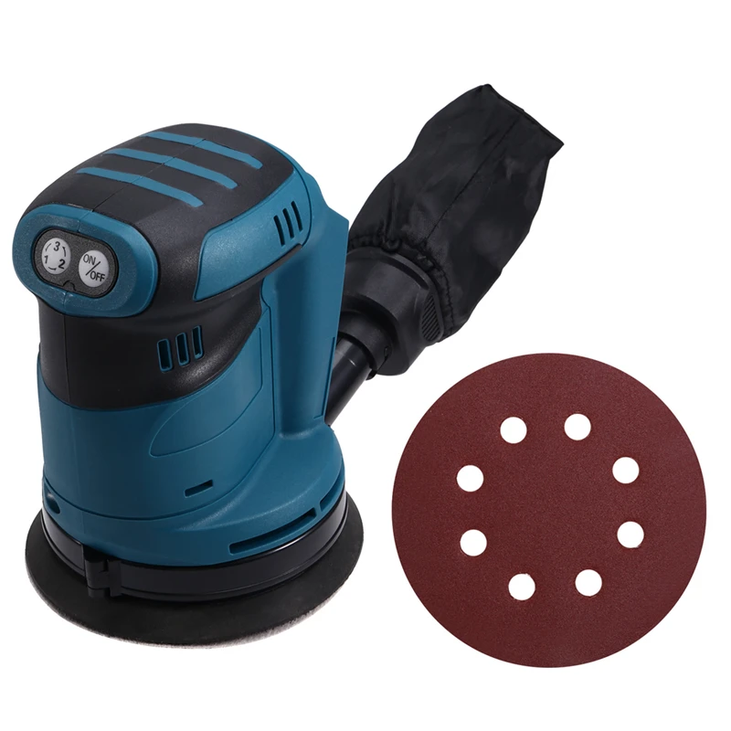 

For 18V Battery Cordless Polishing Machine 125Mm Wood Grinder Metal Car Waxing Polishing Machine Wood Grinder