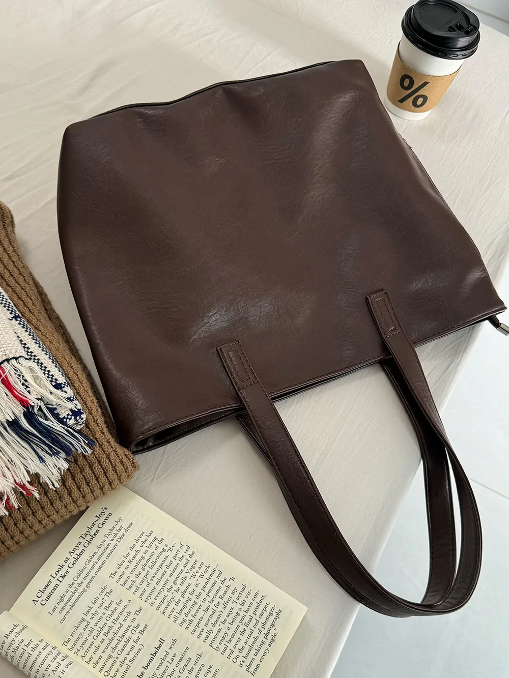 CGCBAG 2025 nueva moda bolso de mano de gran capacidad bolso de hombro Simple sólido para mujer bolsos de lujo de diseñador para ir al trabajo para mujer