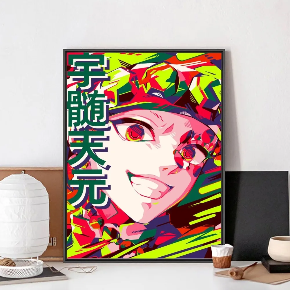 Pogromca demonรณw tengen uzui plakat bez oprawionych w ramki Kraft Bar papier Vintage plakat na ลcianฤ artystyczny obraz naklejki do sypialni
