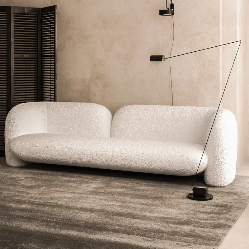 Sponge Fabric Sofa Chair Italian Gaming Anti Slip Elastic Sofa Chair Fabric Materia  Canape Convertible En Lit Home Furniture