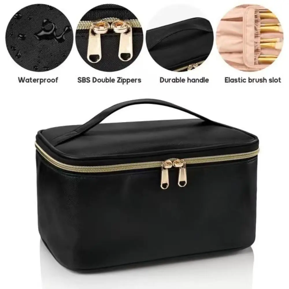 Multifunctional Travel Makeup Bag New Portable High-capacity Waterproof Wash Bag Toiletry Bag with Handle Cosmetic Bag