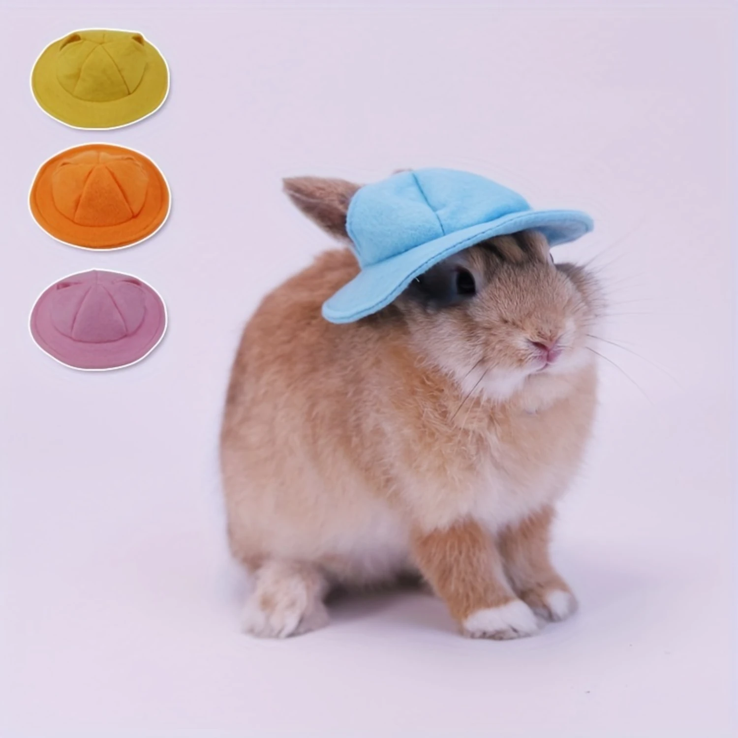 

Adorable Pet Rabbit Hat and Cat Dress Set - Perfect for Funny Small Pet Photo Props