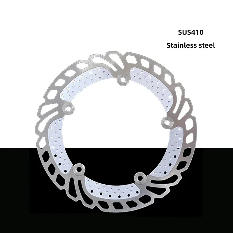 IIIPRO 140mm/160mm/180mm/203mm Road MTB Float Disc Brake Pad 6 Bolts Stainless Steel Dissipation Disc Brake Rotor With 6 Screws