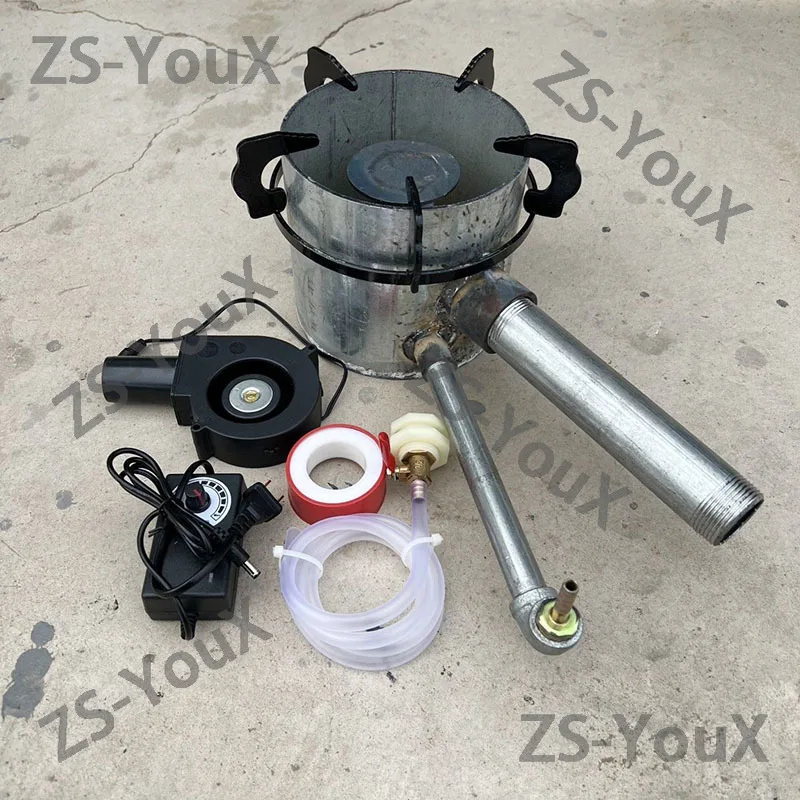 Blue Fire Waste Oil Furniture Indoor Heating Artifact New Cooking Oil Furniture Waste Oil Burner Full Set of Furnace Accessories