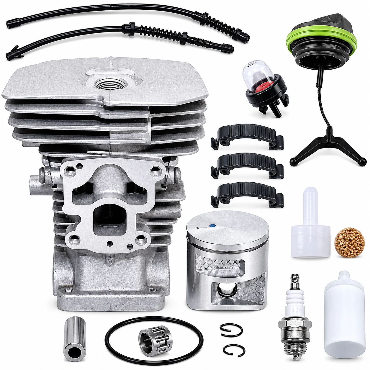 Husqvarna Chainsaw 440 - 41mm Cylinder Piston Kit with Needle