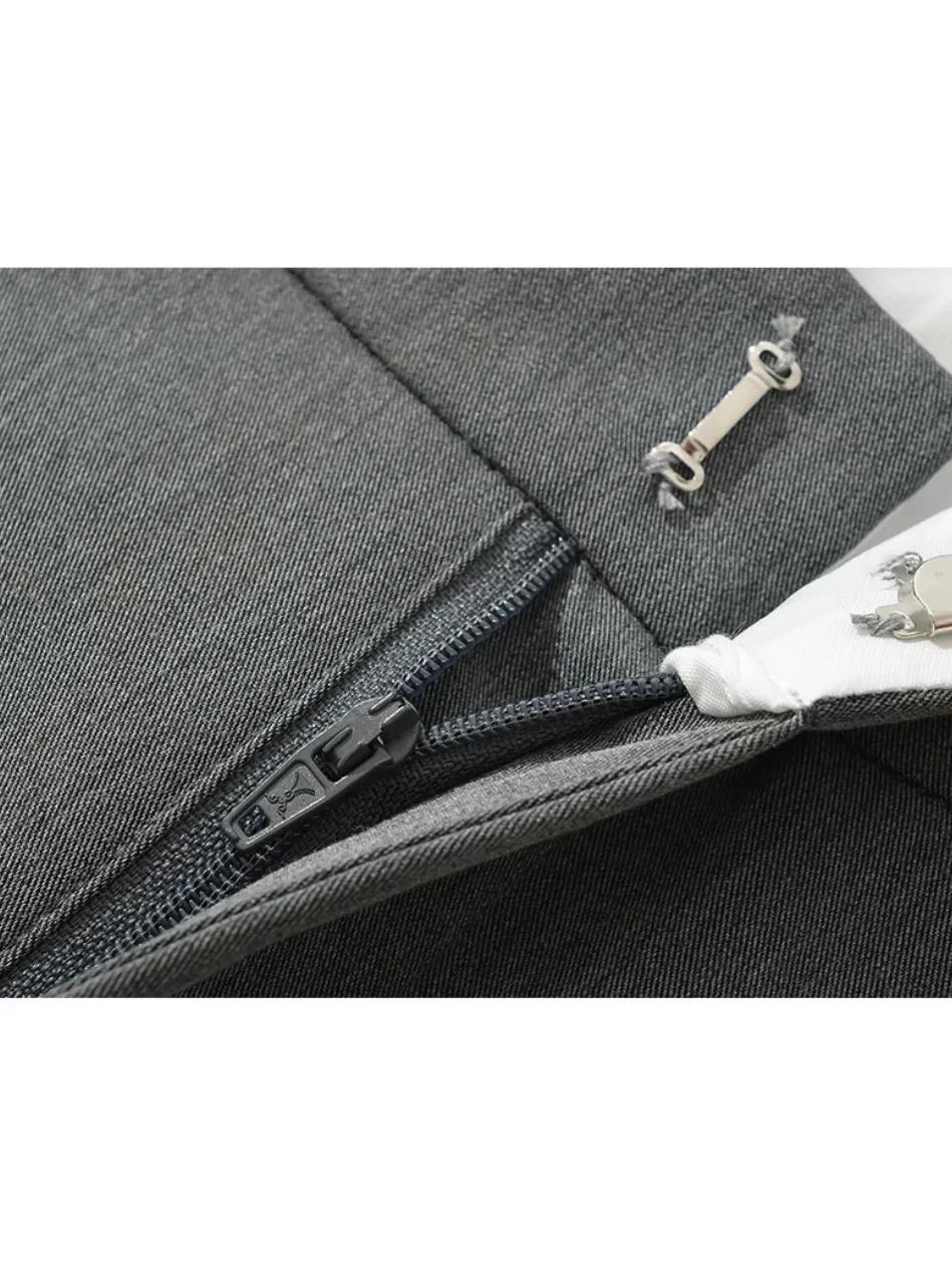 ay Suit ort Gonna Donna Vita alta Autunno Nuovo Large Size Fat MM Slim Piccola A-Line f Gonna Casual Sle Gioventù Adatto