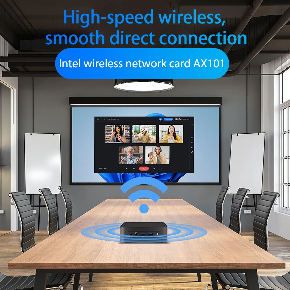 Lenovo Baiying NUC 12GO Mini PC  Intel Alder Lake i3-N305 Windows UP TO 16GB RAM 512GB ROM WiFi 6 BT5.2 Desktop Computer