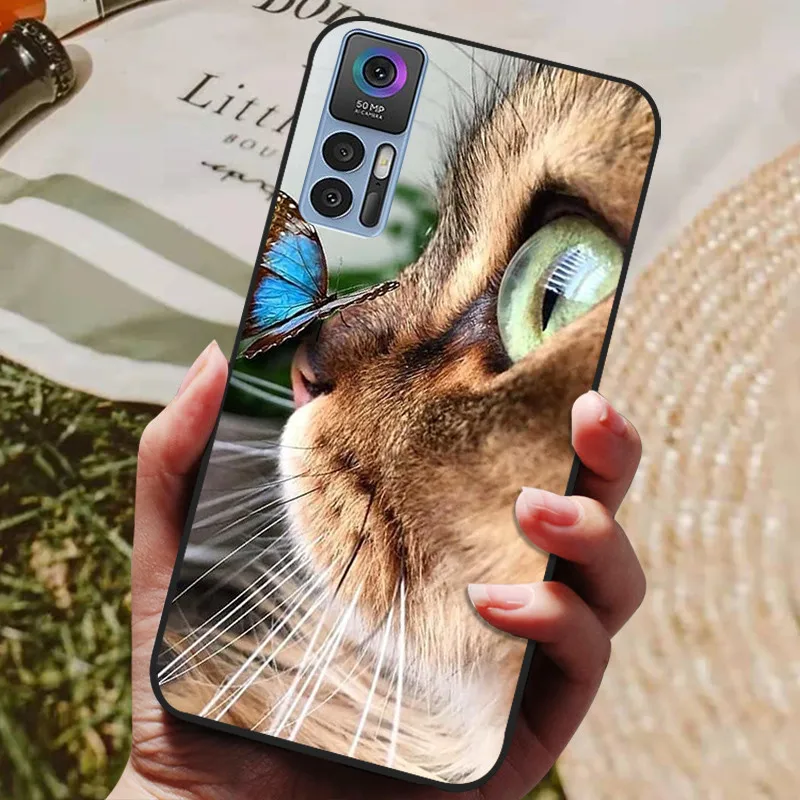 For TCL 30 Plus Case Soft Silicone Cool Cartoon Case for TCL 30 5G Cover TPU Funda for TCL30 4G 5G T676H T776H Phone Coque