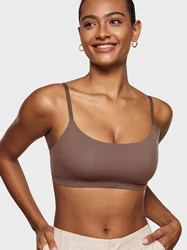 Women's Inbarely Bralettes Cami Bras No Underwire Wireless Seamless Unlined Comfort Sports Bra