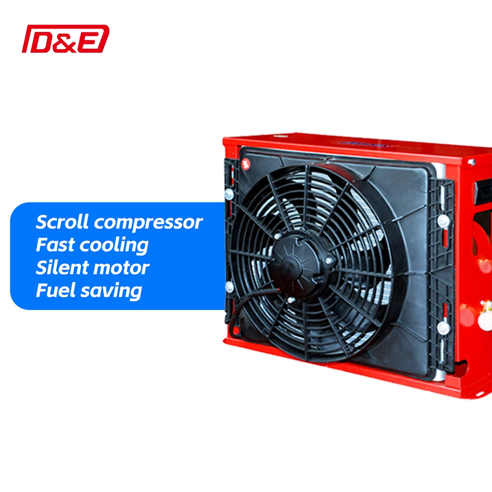 

DC 12V 24V Electric Split Parking Air Conditioner New Air Conditioning System for Truck Car RV Trailer Van Motohome