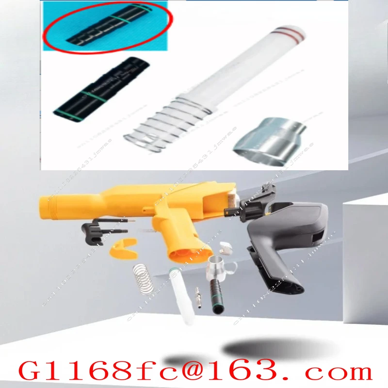 GM03 Manual Powder Spraying Pipe Joint Assembly 2F Electrostatic Powder Conveying Pipe Joint Accessories