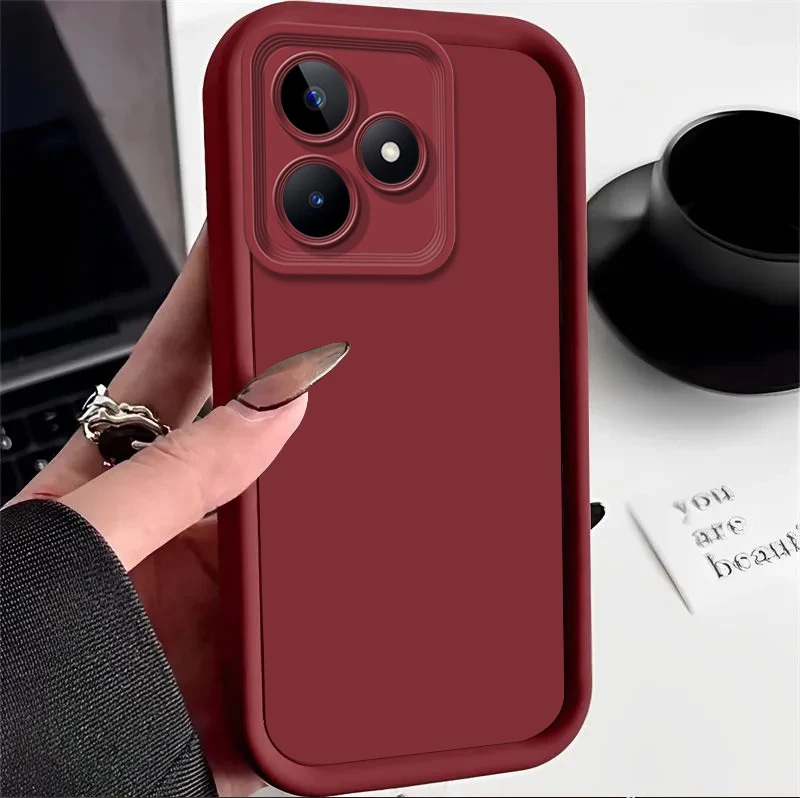 For Realme Note 50 60 Case Full Package Luxury Matte Anti Drop protection Silicone Soft Phone Case Realme V60S V50S P1 Pro Funda