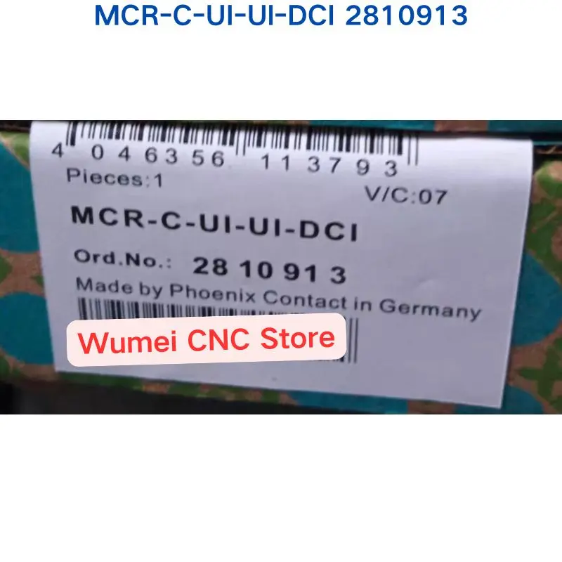1 Piece Brand New Original Relay MCR-C-UI-Ul-DCI 2810913 If You Need Other Specifications, Please Consult