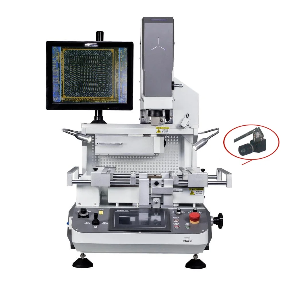 Zhuomao Semi Automatic Bga Rework Station ZM-R7220C Motherboard Diagnostic Machine BGA