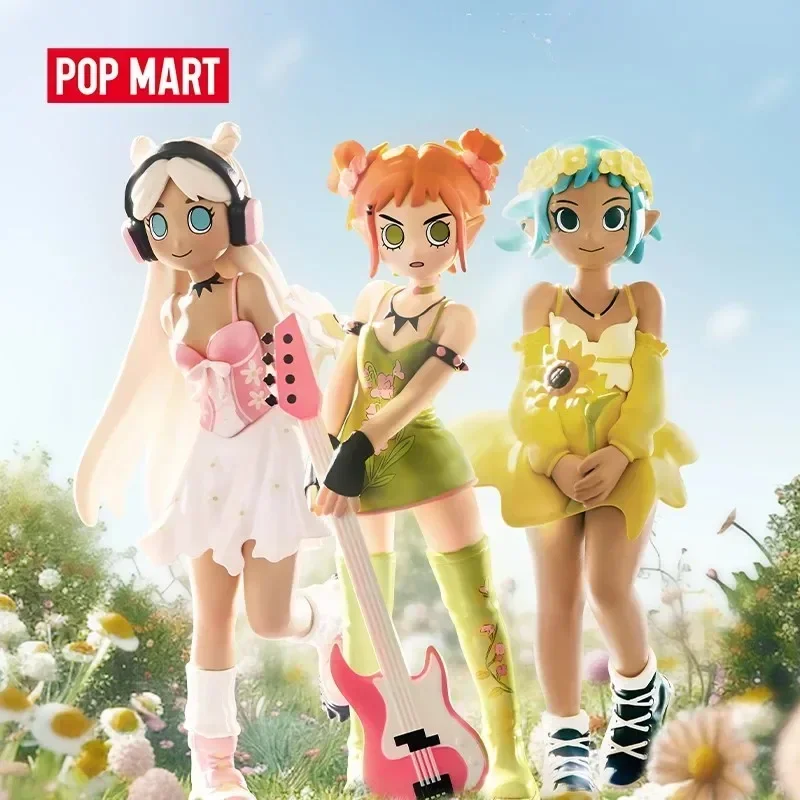 Pop Mart Peach Riot Punk Fairy Series Blind Box Guess Bag Desktop Decoration Cute Model Gift Girl Blind Bag Toys Anime Figure