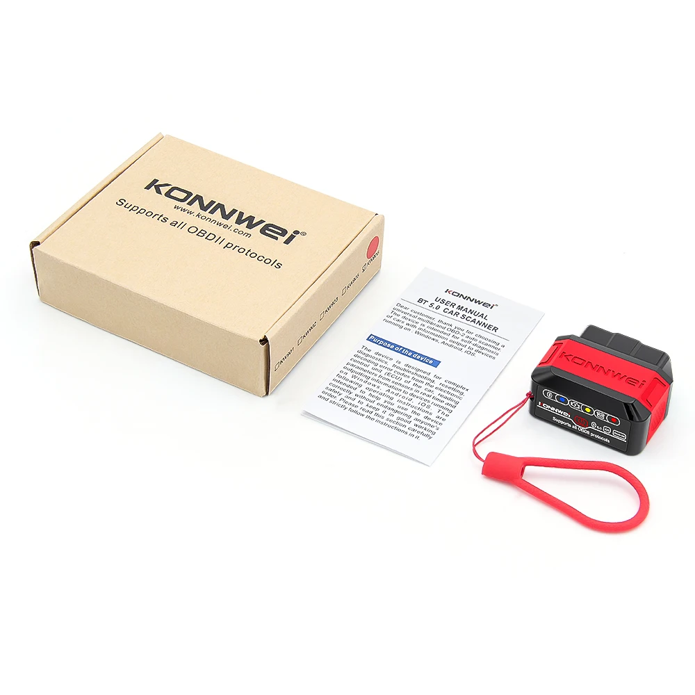 KONNWEI KW906 ELM327 V1.5 PIC18F25K80 OBD2 Scanner Bluetooth 5.2 für Android/iOS Auto-Scanner Codeleser Diagnosegerät – Detail 9