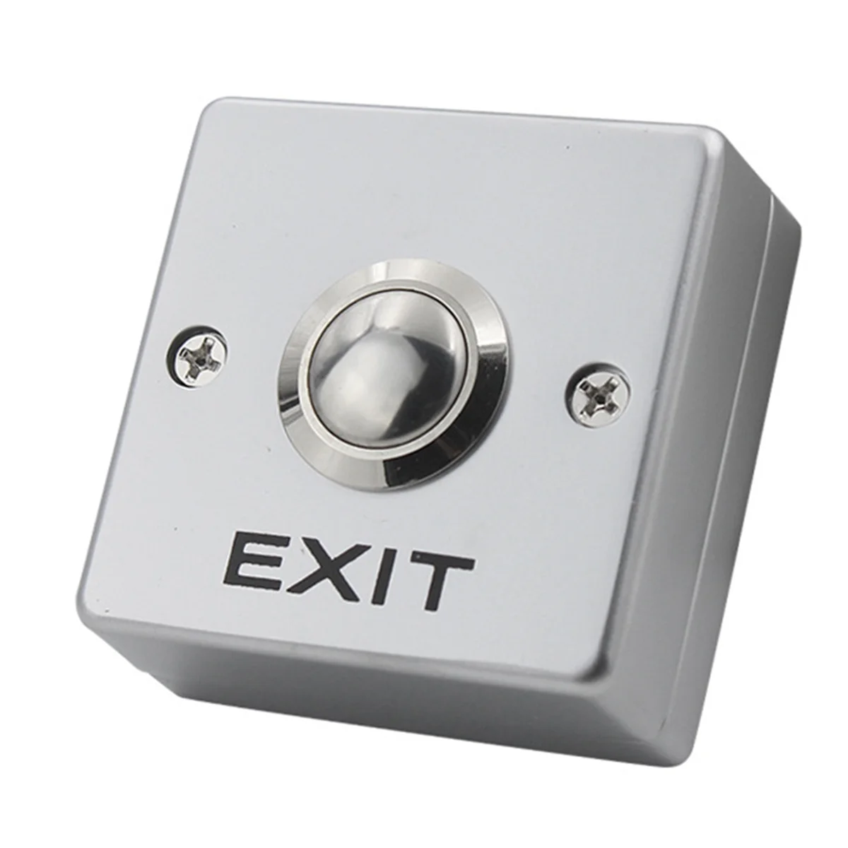 Y31A Mini Access Control Switch with Bottom Box Normally Open Self-Reset Exit Button for Access Control System