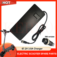 LANGFEITE C1 T8 67.2V 3.5A AC/DC Li-ion Battery Charger for 60V KUGOO G1 PRO Electric Scooter Fast Charger trottinettes Parts