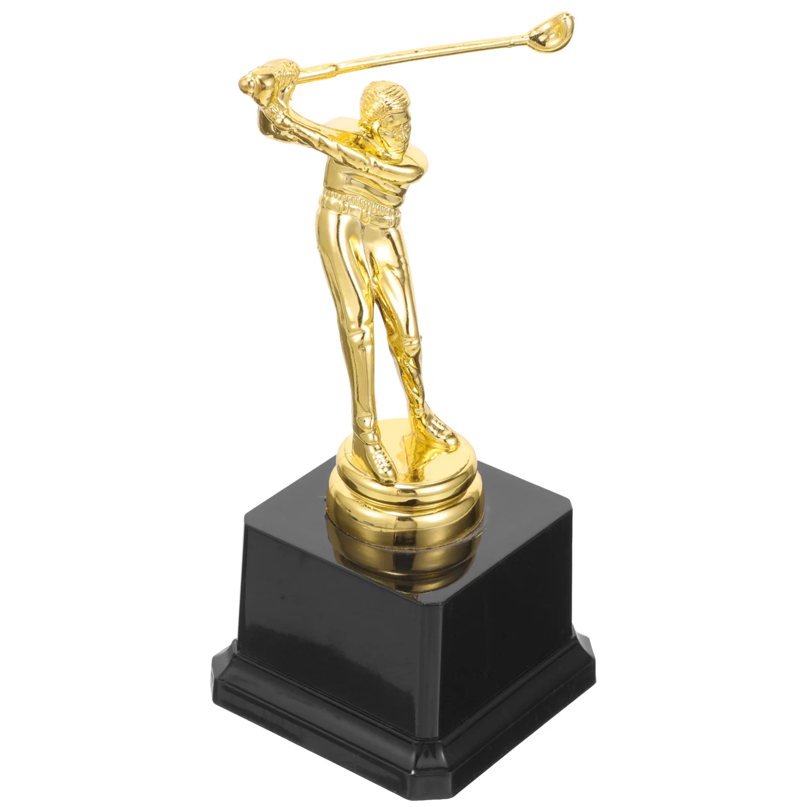 

Metal Trophys Cup Creative Trophy Decor Golfing Creative Cup Sports Model Award Competition Abs Decorative Exquisite Child