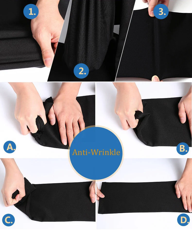 Männer Sommer Mode Business Casual Lange Hosen Anzug Hosen Männliche Elastische Gerade Formale Hosen Plus Große Größe 28-40 – Detail 10