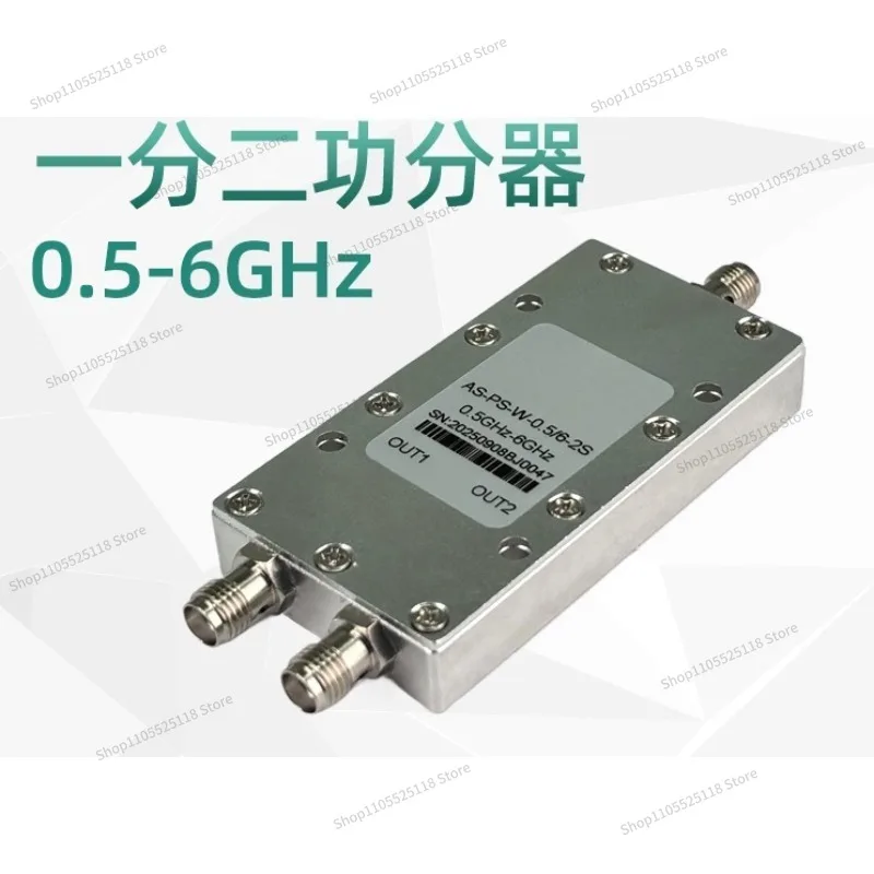 For 0.5-6 G SMA One Minute Two Microstrip Power Divider 2.4/5. 8G Low Loss Low Standing Wave Power Divider