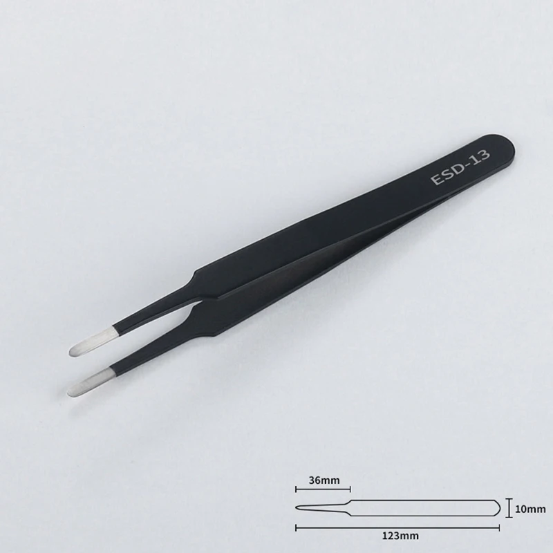 Eyelashes Tweezers Scrapbook Sticker Tape Picking DIY Journal Hand Account Tweezers Stainless Steel Mobile Phone Repair Tweezer