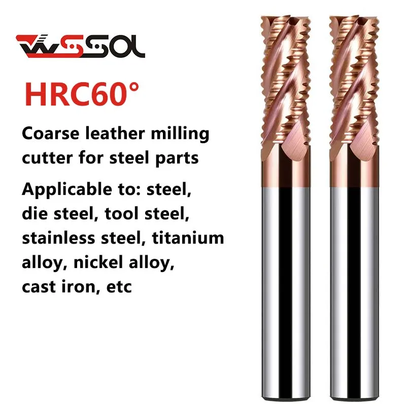 

HRC60 rough cutter for cemented carbide coated steel/tungsten steel rough cutter
