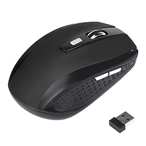 2.4G Wireless Mouse Silent Mouse Portable Charging Mobile Optical Office Mouse Adjustable DPI Level For Office Desktop PC Laptop