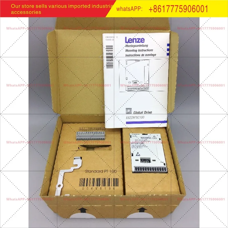 New Original Lenze8200 Series Inverter Module IO E82ZAFSC010 000 100