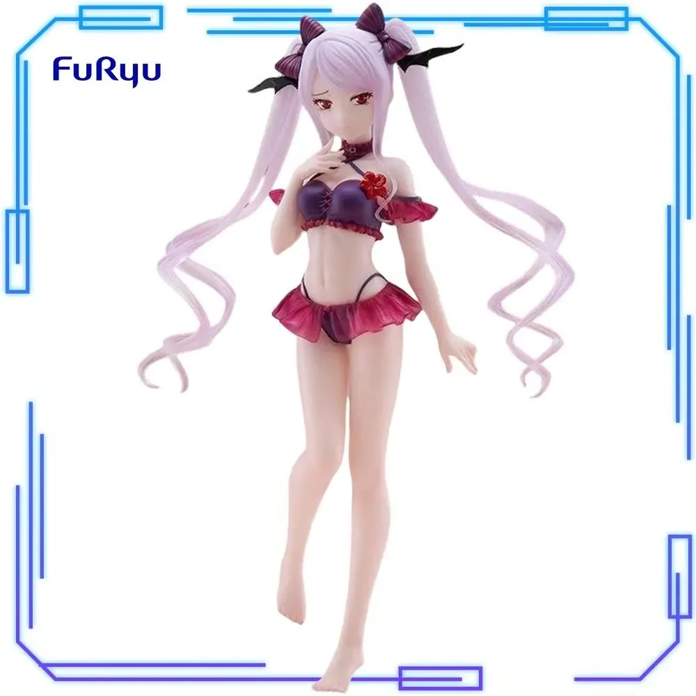 

В наличии: Оригинальная коллекционная фигурка FuRyu по аниме Overlord - Шалтеар Бладфоллен в купальнике, Тенитол, высота 29 см, модель для коллекции, подарок