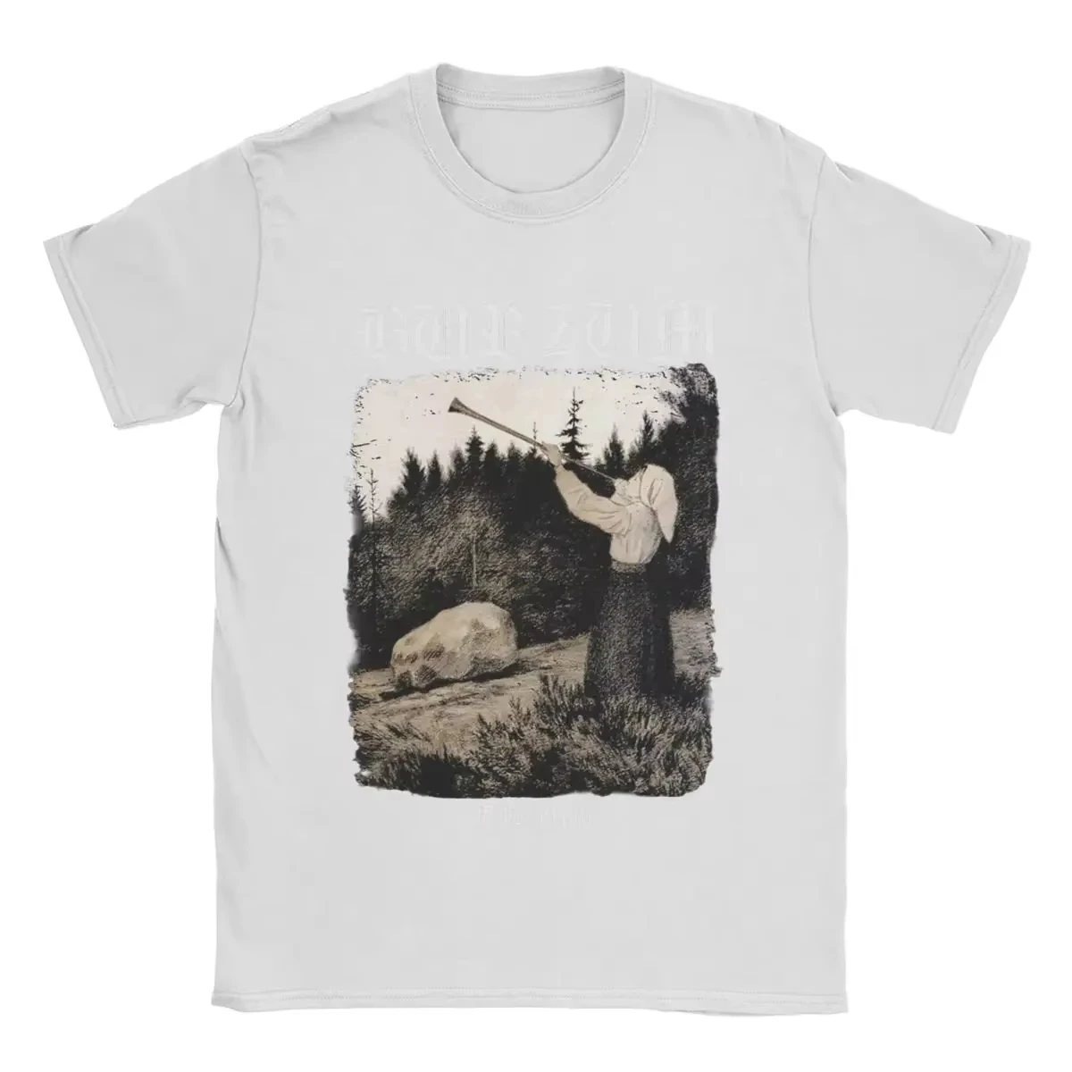 Burzum Oversized Unisex T-shirt Streetwear Trendy Cotton New Model personality Clothes Y2k Short high quality Couples Breathable