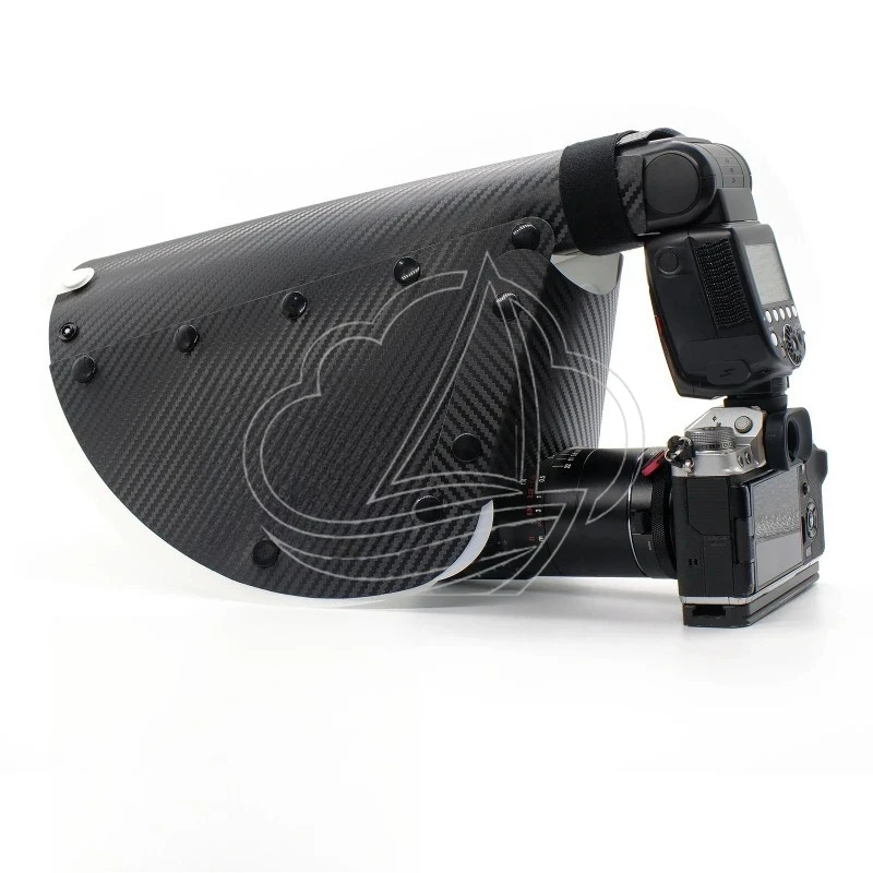 Universal Flash Diffuser Softbox, Speedlight Reflector for Macro Photography and Lens Shooting