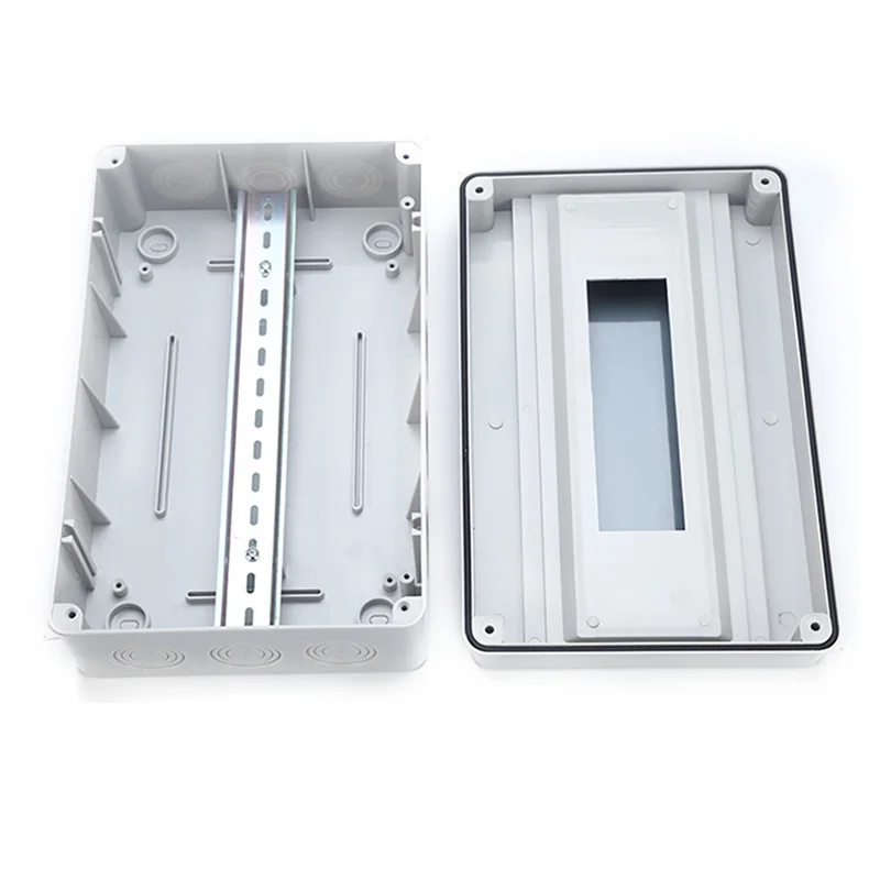 HT Series Junction Box 2/3/5/8/12/15/18/24WAY PC Plastic Outdoor Electrical IP65 Waterproof Distribution Box switch box