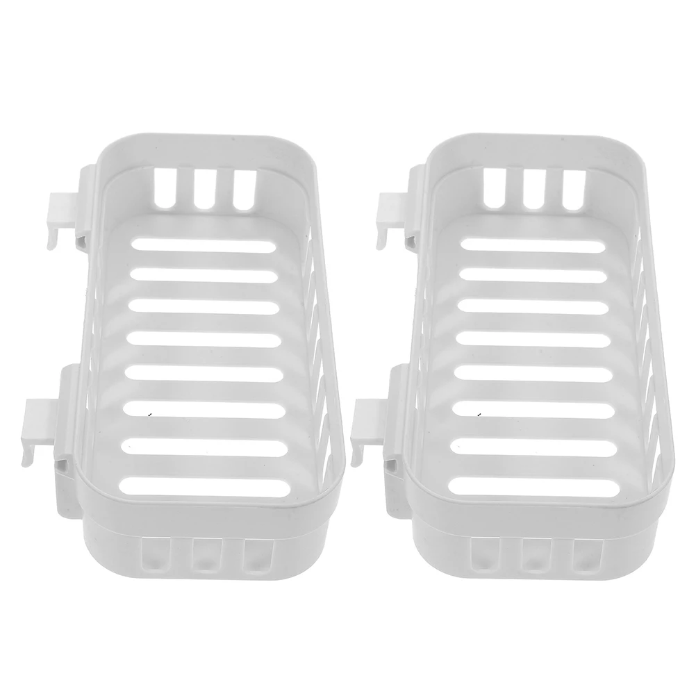 

2 Pcs Water Plant Stand Betta Fish Tank Aquarium Plants Holder Wall-mounted Moss Accessories Abs