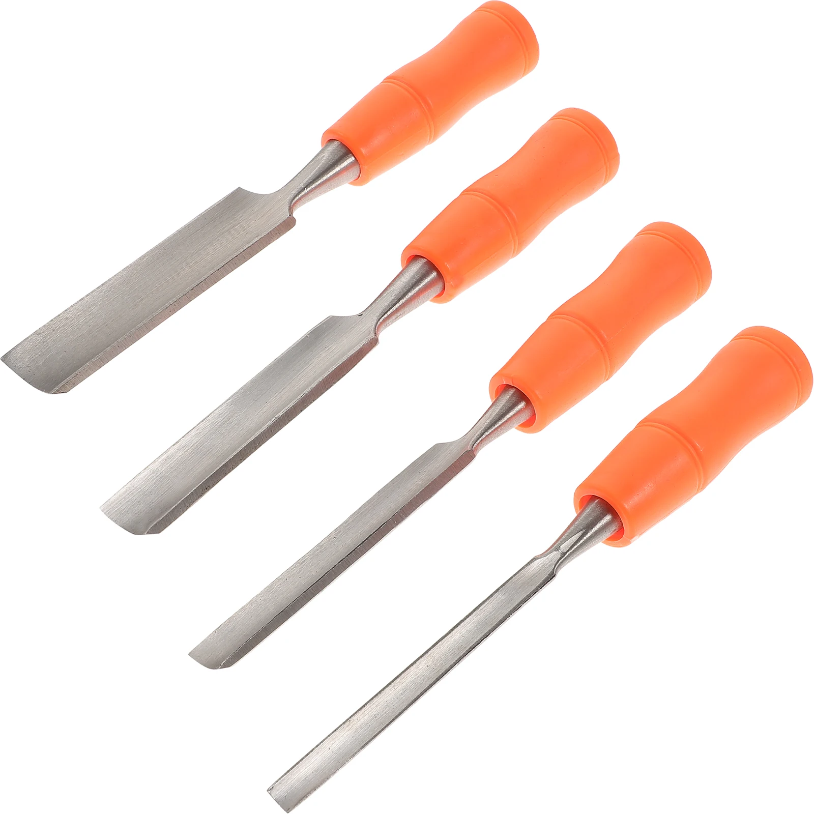 

4pcs Wood Carving Chisel Set 6Mm 12Mm 18Mm 24Mm Internal Opening Gouge Wooden Handle Professional Carpenter Tools Durable