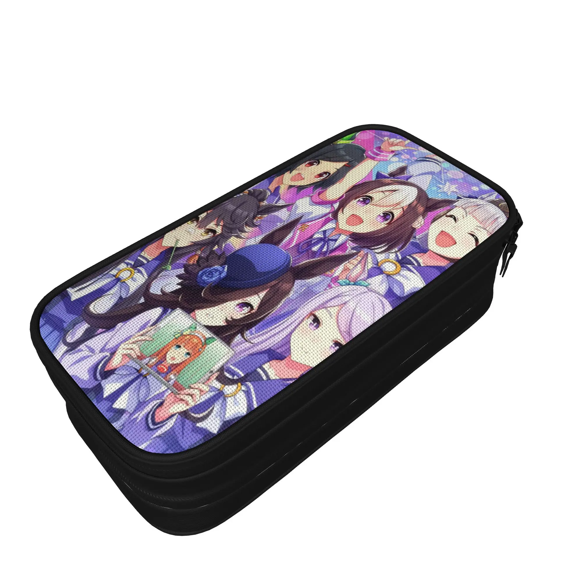 Uma Musume Pretty Derby Pencil Cases Special Week Pencilcases Pen Box for Girl Boy Pencil Bags Students School Accessories