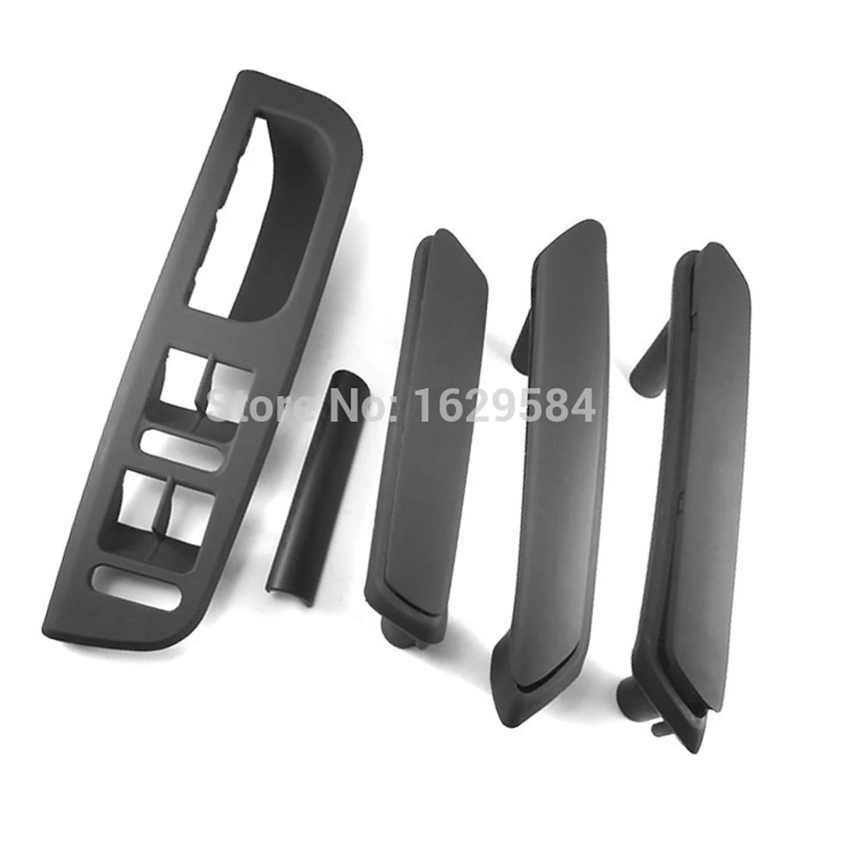 5x Black Interior Door Handle With Trim 3B0867172 3B4867372 For VW Passat B5 3B4867179A,3B4 867 179A,3B4867371,3B4 867 371