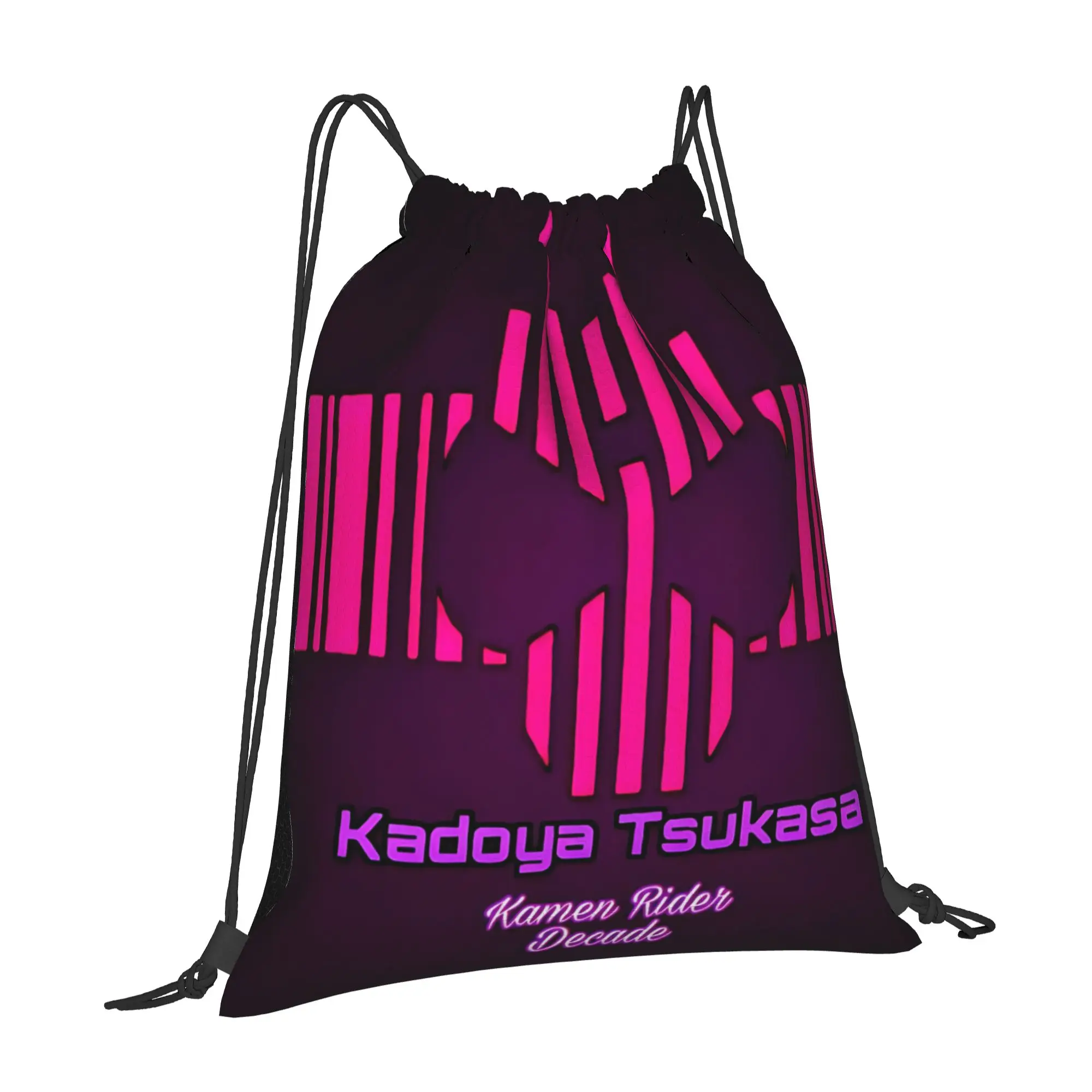 gym Pouch Kamen Rider  Drawstring Bags Hiking Unisex Storage Organize Bundle Pocket Rope Bag
