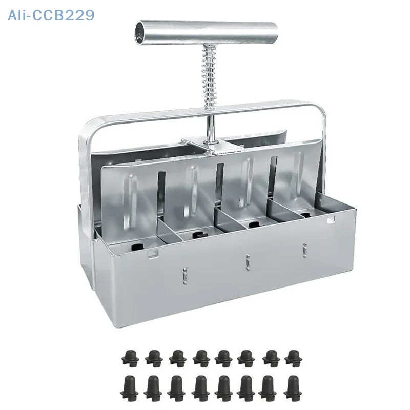 8 Cell Soil Blocking Tool Kit With 3 Sizes Seed Pins Handheld Soil Blocking Tool For Seed Starter Tray For Outdoor Planting