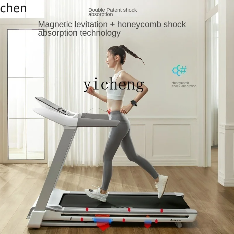 YFY Family Folding Small Treadmill Walking Machine Indoor Fitness Exercise Equipment