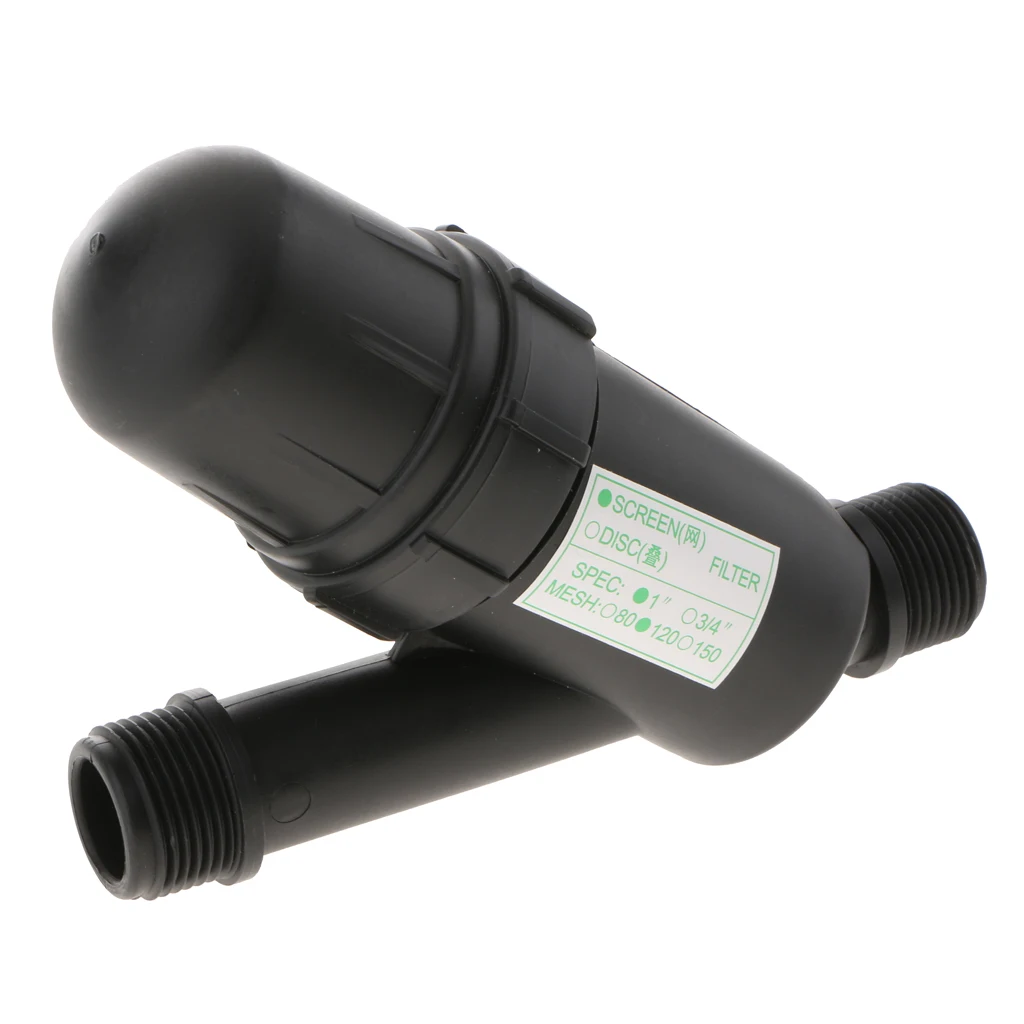 1 Inch 120 Mesh Y Style Drip Irrigation Water Strainer Male Thread
