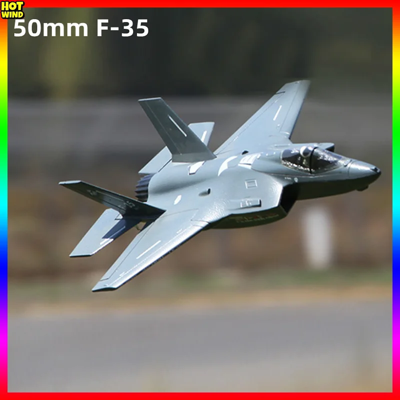 F35 Remote-controlled Aircraft Model 50mm Culvert Epo Aircraft Fixed Wing Fighter Rc Plane Toy Gift