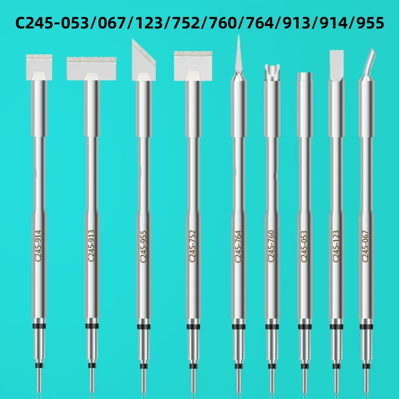 C245-053/067/123/752/760/764/913/914/955 Soldering Tips For Jbc T245 Soldering Iron Handle Weldering Tips Tools