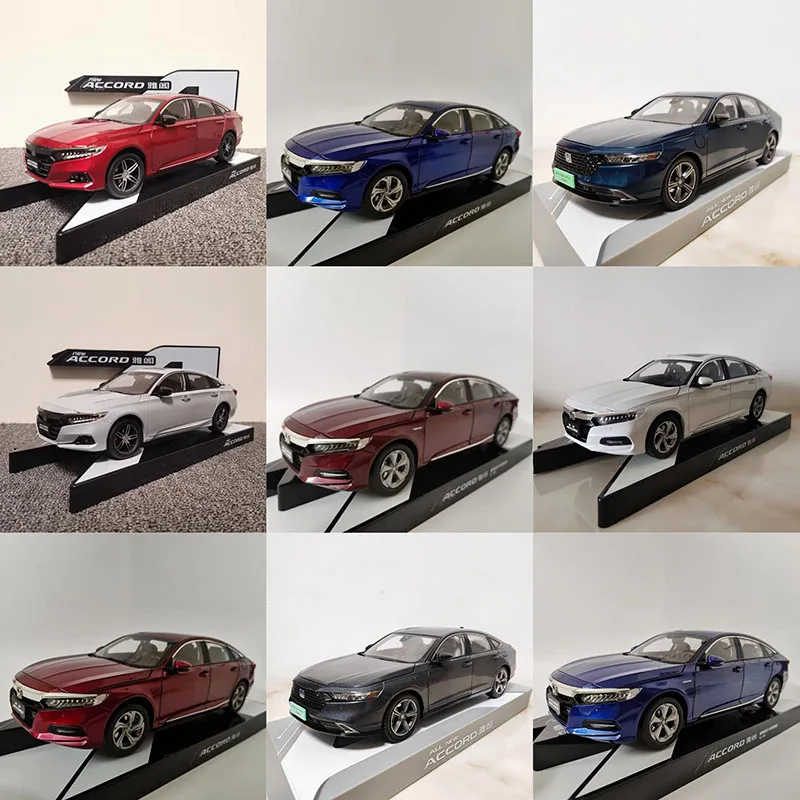 

Diecast 1:18 Scale Original Guangqi Honda 10th Generation ACCORD 2018-2023 New ACCORD Alloy Car Model Collectible Toy Gift