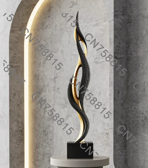 for Front Door Foyer Living Room TV,Elegant Lucky Feng Shui Entryway Floor Decor Sculpture Luxury Vertical Hallway Ornament