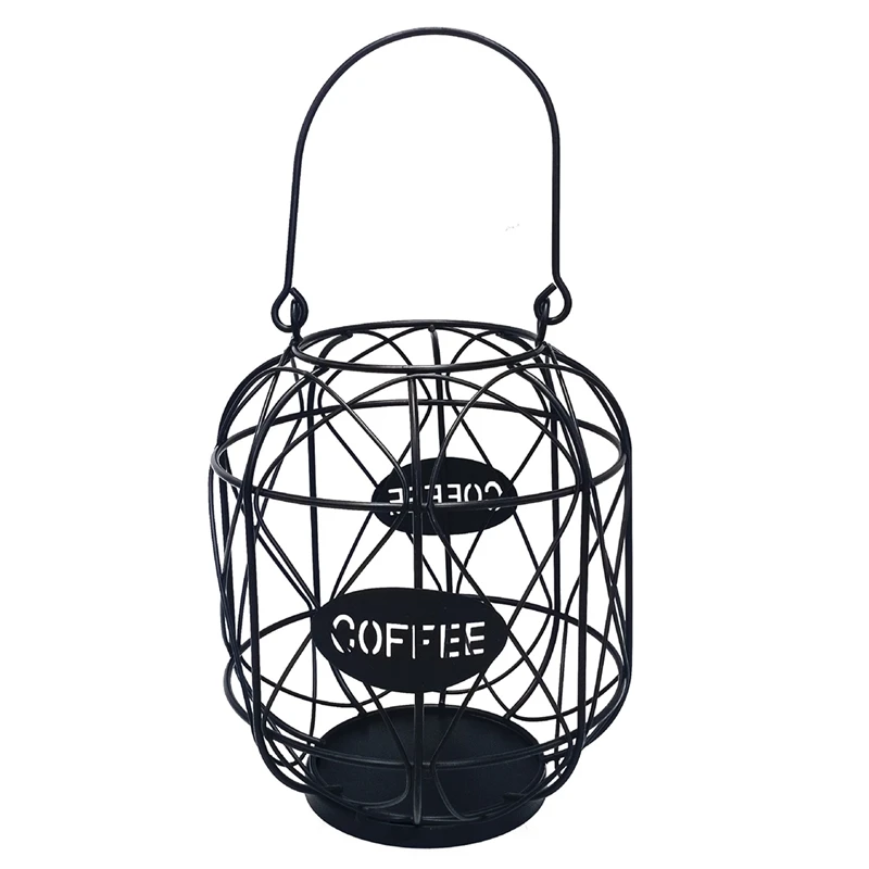 

Capsule Holder Coffee Basket Lantern Shape Coffee Basket Set Storage Basket For Home Cafe Hotel Kitchen Organizer