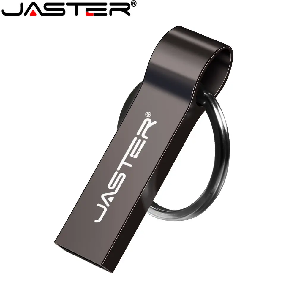 

JASTER TYPE-C Adapters USB Flash Drives 64GB Metal Box Pen Drive 32GB Grey Water Proof Memory stick 16GB Free Key Ring Pendrive